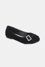 Ladda upp bild till gallerivisning, Forever Link Slip On Rhinestone Buckle Ballet Flats
