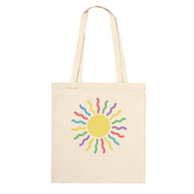 Загрузить изображение в средство просмотра галереи, Enchanted Rainbow Sun Premium Tote Bag
