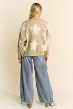 Ladda upp bild till gallerivisning, Davi &amp; Dani Star Pattern Button Down Cardigan
