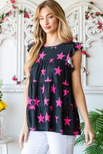 Load image into Gallery viewer, Heimish Classic Star Pattern Tiered Top
