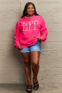 Simply Love LIT Long Sleeve Sweatshirt