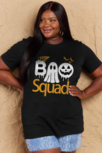 Load image into Gallery viewer, Simply Love BOO SQUAD Graphic Cotton T-Shirt
