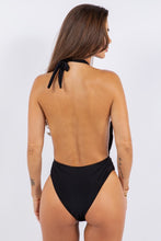Load image into Gallery viewer, Mermaid Swimwear Deep V Cut Our Design One Piece Swimsuit
