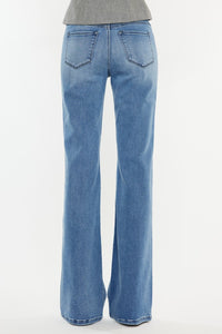 Kancan Ultra High Rise Cat's Whiskers Blue Denim Jeans