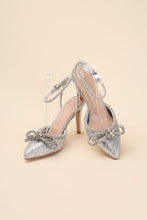 Load image into Gallery viewer, Top Moda Pointed Toe Double Bow High Heel
