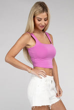 Carica l&#39;immagine nel visualizzatore di Gallery, Zenana Premium Cotton Cropped Top
