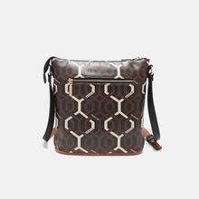 Load image into Gallery viewer, Nicole Lee Geometric Pattern Crossbody Bag
