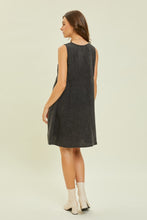 Ladda upp bild till gallerivisning, HEYSON Black Textured Mini Dress
