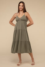 Load image into Gallery viewer, Zenana Tiered Cami Dress
