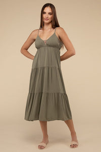 Zenana Tiered Cami Dress