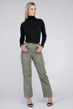 Load image into Gallery viewer, Ambiance Everyday Wear Comfort Waist Cargo Pants
