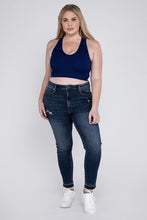 Cargar imagen en el visor de la galería, Zenana Plus Size Ribbed Cropped Racerback Tank Top
