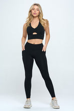 Load image into Gallery viewer, Otos Active Two Piece Activewear Set with Cut-Out Detail
