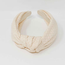 Load image into Gallery viewer, Ellison and Young Embossed Charm Headband
