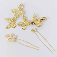 Загрузить изображение в средство просмотра галереи, Ellison &amp; Young Antique Garden Hair Clip Set
