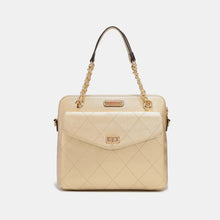 Load image into Gallery viewer, Nicole Lee Diamond Quilted Vegan Leather Crossbody Bag
