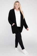 Load image into Gallery viewer, Eesome Ribbed Knit Open Front Cardigan
