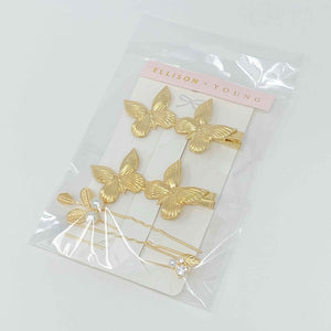 Ellison & Young Antique Garden Hair Clip Set