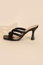 Load image into Gallery viewer, Fortune Dynamic Kellan Double Cross Braided Mule Heels
