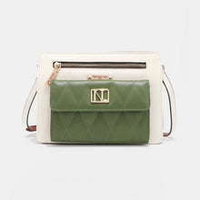 Load image into Gallery viewer, Nicole Lee Color Block Crossbody Bag
