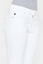 Load image into Gallery viewer, Kancan Mid Rise White Denim Skinny Jeans
