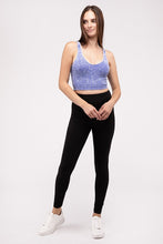 Load image into Gallery viewer, Zenana Washed Ribbed Cropped Tank Top
