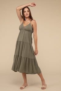 Zenana Tiered Cami Dress