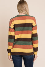 Cargar imagen en el visor de la galería, BOMBOM Multi-Color Striped Knit Top
