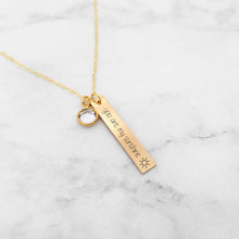 Carregar imagem no visualizador da galeria, You Are My Sunshine Necklace Personalized Necklace
