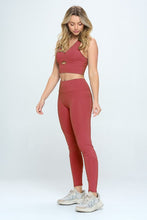 Load image into Gallery viewer, Otos Active Two Piece Activewear Set with Cut-Out Detail
