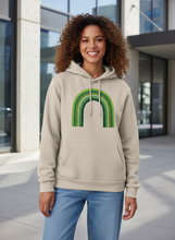 Загрузить изображение в средство просмотра галереи, Greenbow Shades Of Green Rainbow Hoodie
