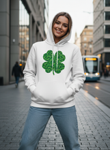 Загрузить изображение в средство просмотра галереи, Four Leaf Clover Mosaic Hoodie

