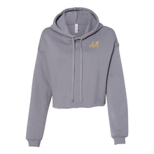 Ladda upp bild till gallerivisning, Chill Women&#39;s Cropped Fleece Hoodie
