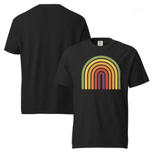 Carica l'immagine nel visualizzatore di Gallery, Retro Rainbow Garment Dyed Heavyweight Cotton T-Shirt
