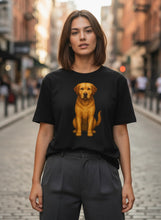Carica l&#39;immagine nel visualizzatore di Gallery, Golden Labrador Organic Cotton T-Shirt
