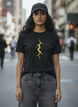 Load image into Gallery viewer, Lightning Bolt Garment Dyed Heavyweight Cotton T-Shirt
