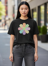 Ladda upp bild till gallerivisning, Flower Power Garment Dyed Heavyweight Cotton T-Shirt

