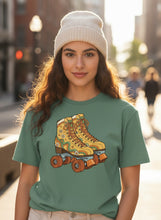 Загрузить изображение в средство просмотра галереи, Roller Skates Garment Dyed heavyweight Cotton T-Shirt
