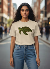 Carica l'immagine nel visualizzatore di Gallery, Organic Timeless Sea Turtle T-Shirt
