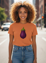 Load image into Gallery viewer, Eggplant Essence Cotton T-Shirt
