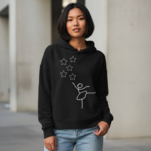 Carica l&#39;immagine nel visualizzatore di Gallery, Reach For The Stars Organic Mid Weight Hoodie

