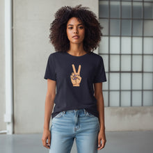 Загрузить изображение в средство просмотра галереи, Peace Sign Relaxed T-Shirt
