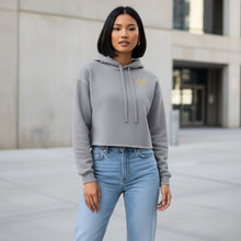 Ladda upp bild till gallerivisning, Chill Women&#39;s Cropped Fleece Hoodie
