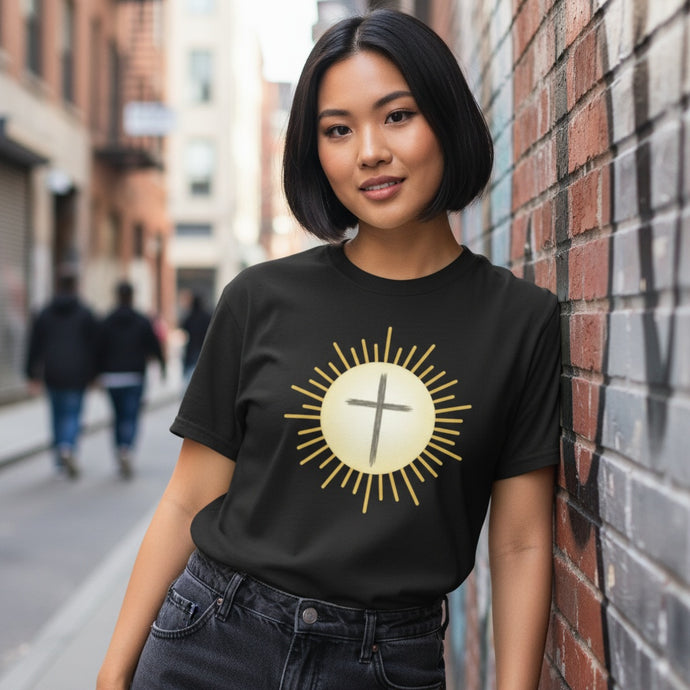 Centered In Light Garment Dyed Heavyweight T-Shirt