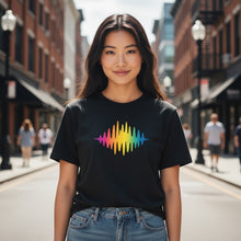 Cargar imagen en el visor de la galería, Rainbow Frequency Relaxed T-Shirt
