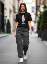 Load image into Gallery viewer, Peace Lava Lamp Garment Dyed Heavyweight Cotton T-Shirt
