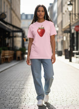 Загрузить изображение в средство просмотра галереи, Sun Ripened Strawberry Cotton T-Shirt
