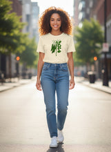 Load image into Gallery viewer, Garden Crisp Snap Pea Bunch Cotton T-Shirt
