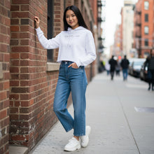 Carica l&#39;immagine nel visualizzatore di Gallery, I&#39;m Up.....ish Women&#39;s Cropped Fleece Hoodie
