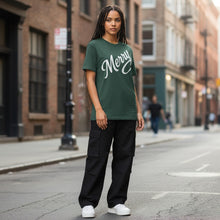 Загрузить изображение в средство просмотра галереи, Merry Organic Ribbed Neck T-Shirt
